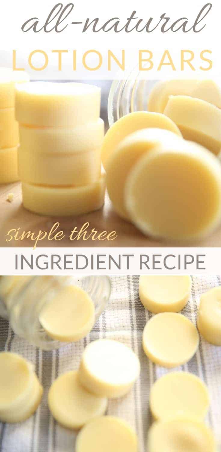 The Easiest Homemade Lotion Bars with
